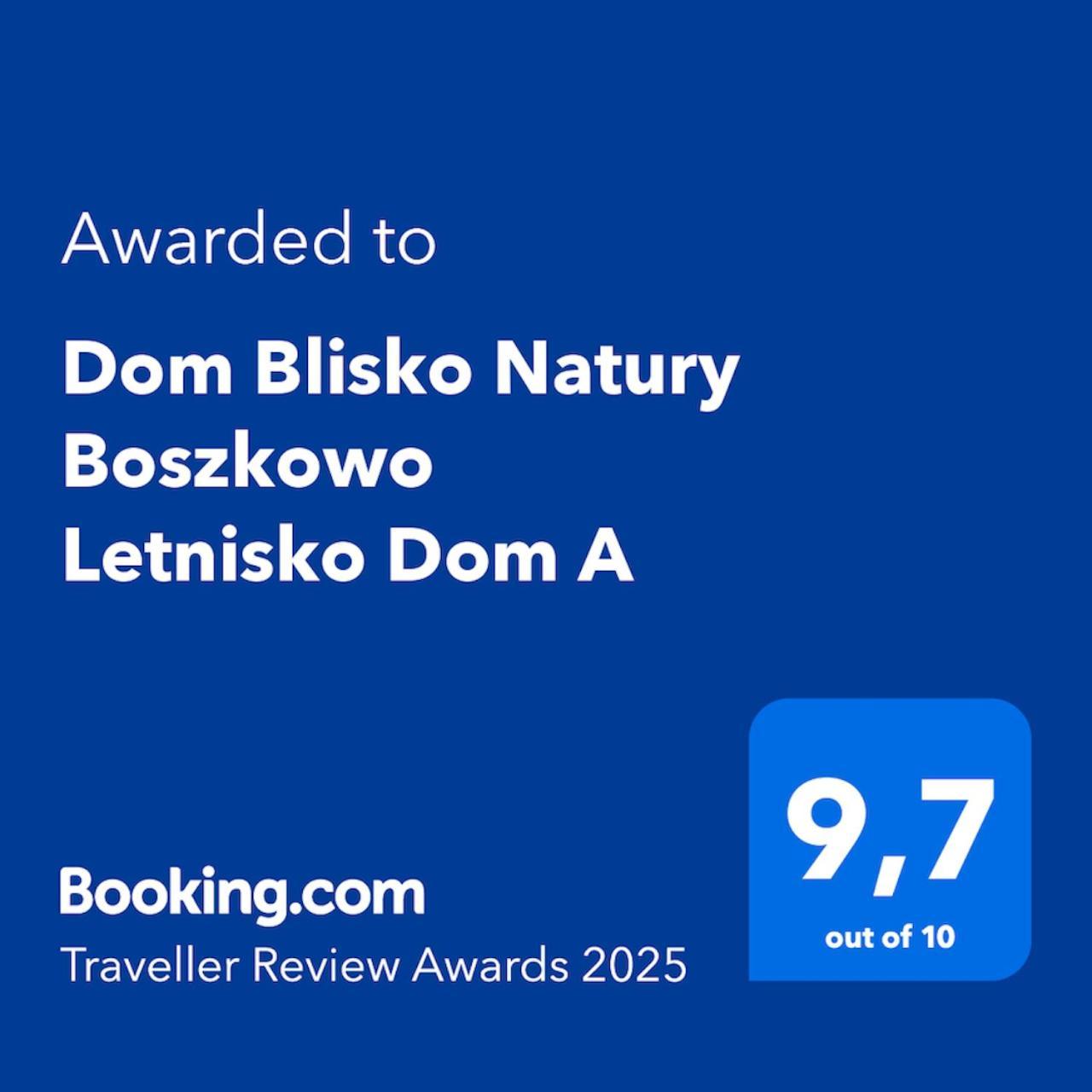 Dom Blisko Natury Boszkowo Letnisko Dom A المظهر الخارجي الصورة